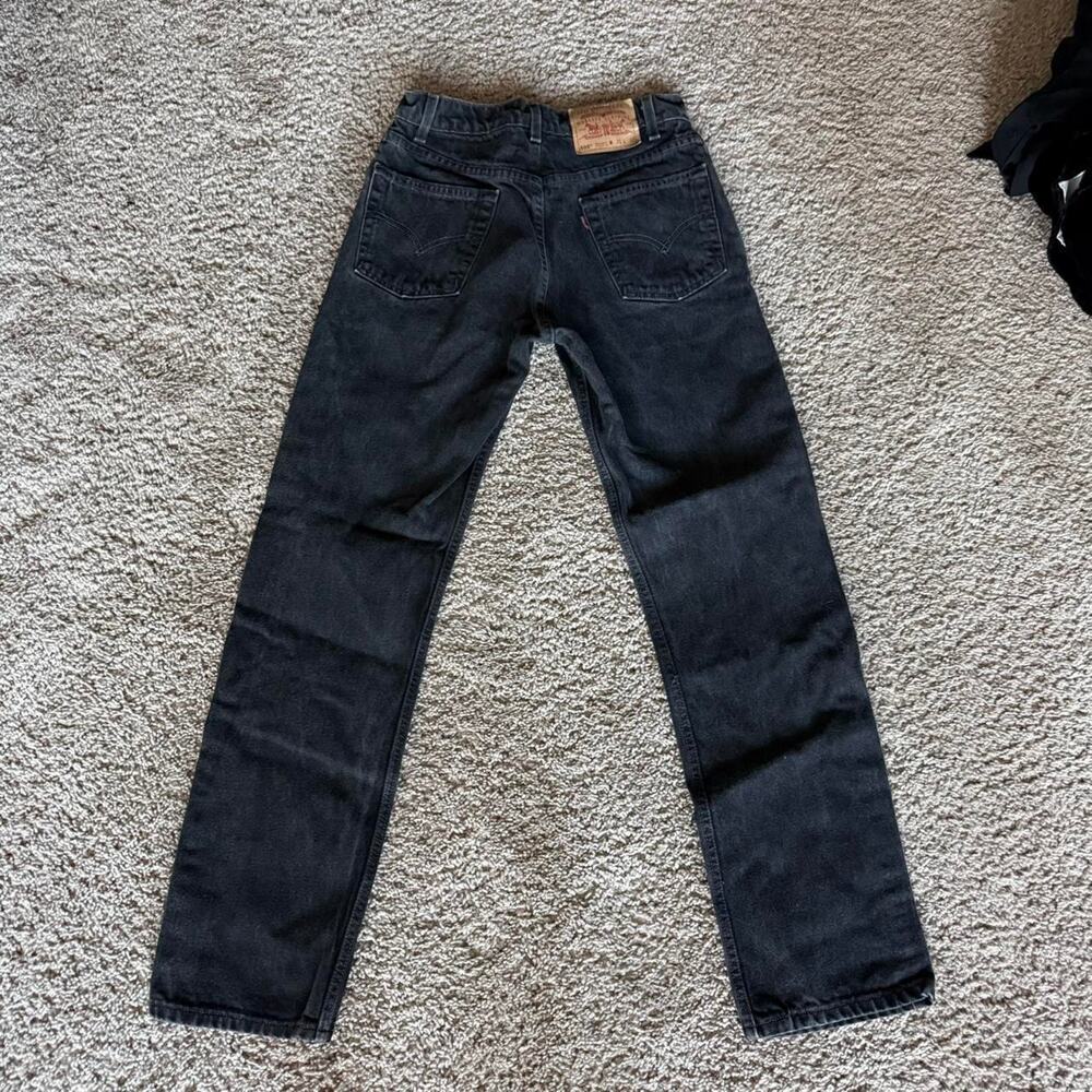 Vintage 90s levis 505 black - Picture 2 of 5
